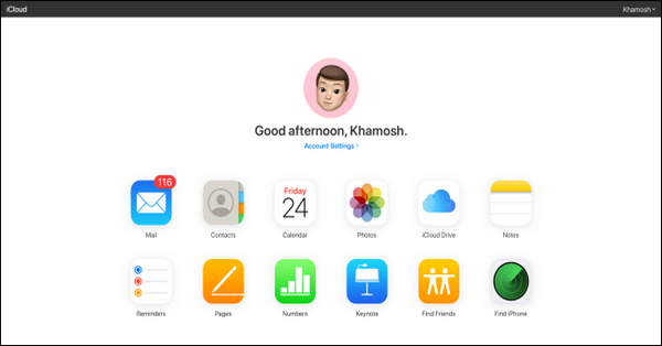 iCloud bị khóa